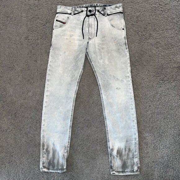 Diesel Krooley-X-SP-NE Jogg Jeans, Grey Slim Carrot Men's Size 30 - Excel. Cond - Picture 1 of 13
